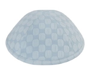 Picture of iKippah Splotch Light Blue Size 18cm